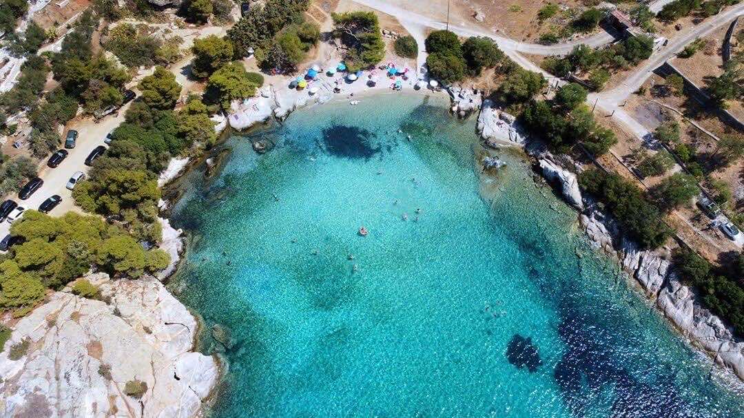 Spathies-Beach-drone-view